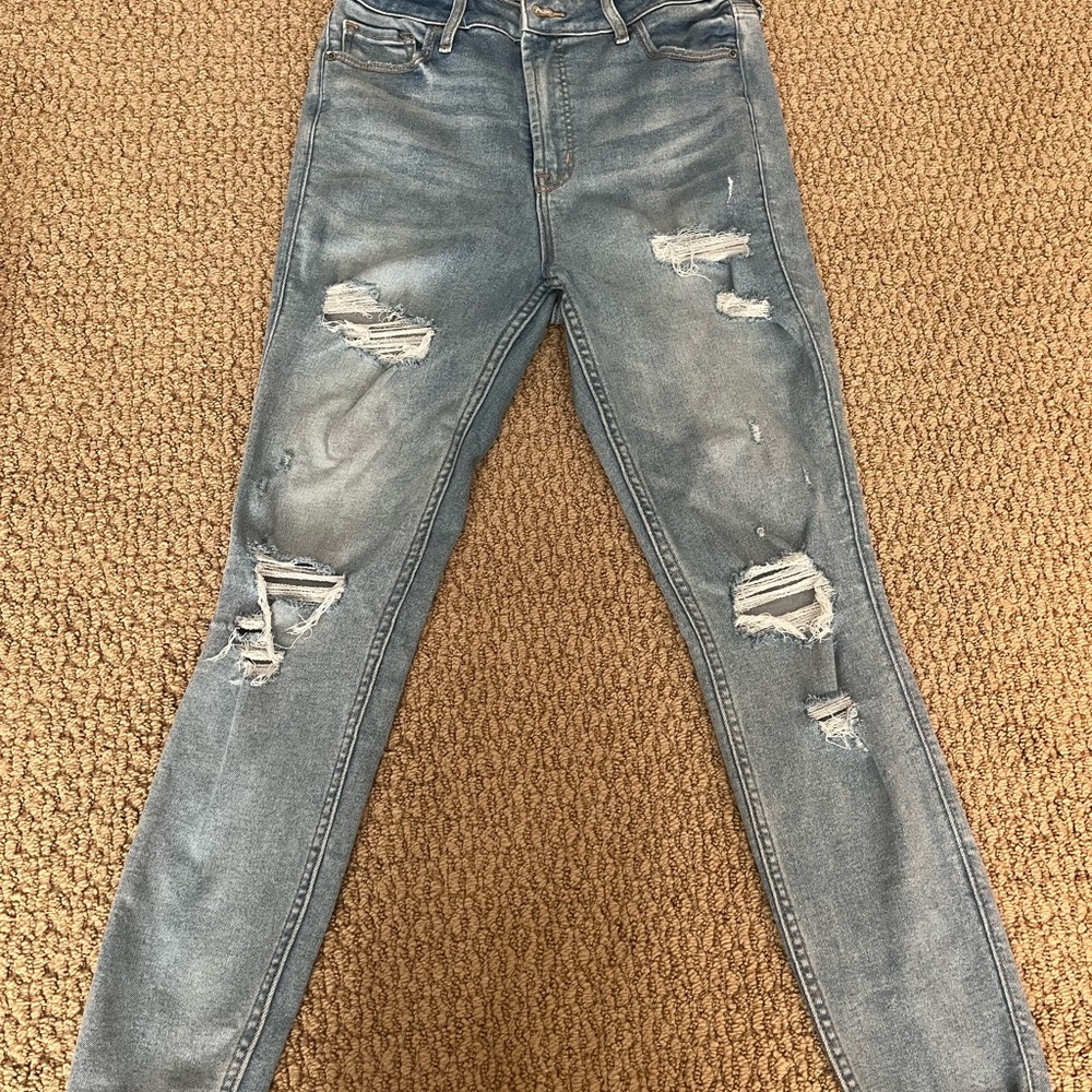 Old Navy 360 Stretch Extra High-Rise Super Skinny - Size 10